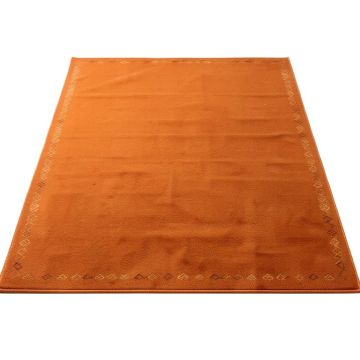 Maple Bluff Rectangular Area Rug - Terracotta