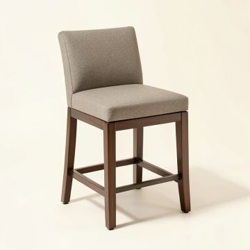 Roudebush Extra 27.5 '' Patio Bar Stool With Cushion (synthetic illustration; no displayed measurements)