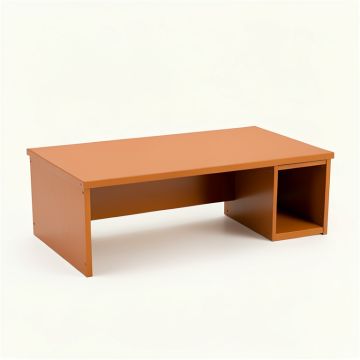 Holly Crest Desktop Monitor Riser - Terracotta (synthetic illustration; no displayed measurements)