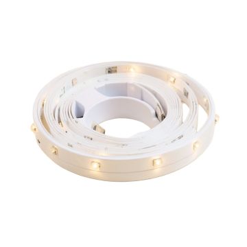 16.4 Ft Led Strip Light , 528 Leds Cob Bendable Tape Light , 2700K Soft White , Ul Listed
