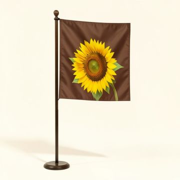 Welcome Sunflowers Garden Flag (synthetic illustration; no displayed measurements)