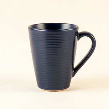 Birch Crossing Ceramic Mug - Navy (synthetic illustration; no displayed measurements)