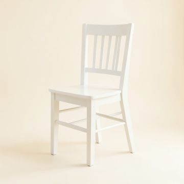 Dune Dale Dining Chair - White (synthetic illustration; no displayed measurements)