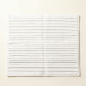 Holly Bluff Bath Mat - White (synthetic illustration; no displayed measurements)