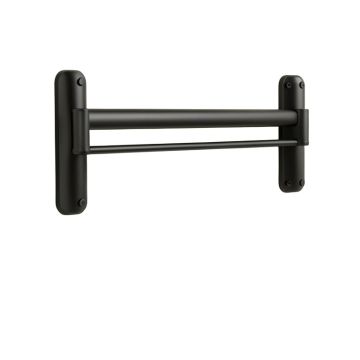 Bathroom Double Towel Bar Towel Hanging Rod/Rail Towel Rack Holder Storage Wall Mount 24-Inch