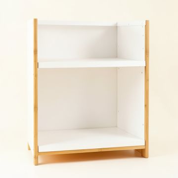Maple Bend Empty Mug-Storage Cabinet Insert - White (synthetic illustration; no displayed measurements)