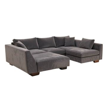 Thach 108 '' Wide Velvet Sofa & Chaise