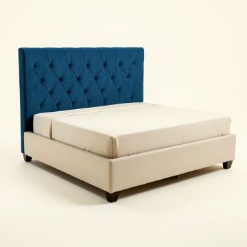 Ludewig Tufted Upholstered Standard Bed (synthetic illustration; no displayed measurements)
