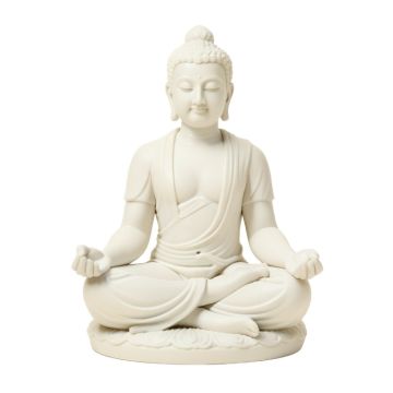 Asleigh Eastern Enlightenment Abhaya Mudra Buddha Shakyamuni Sitting In Meditation Figurine