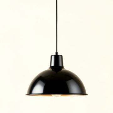 Hazel Branch Pendant Light Suspended From One Plain Cable - Black (synthetic illustration; no displayed measurements)