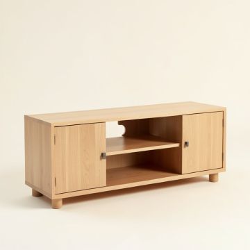 Labounty Solid Wood Tv Stand For Tvs Up To 58 '' (synthetic illustration; no displayed measurements)