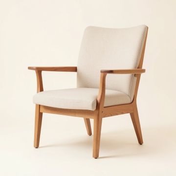 Antwerpen 35.5 '' Wide Linen Wingback Chair (synthetic illustration; no displayed measurements)