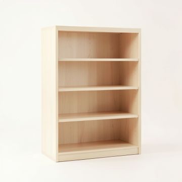 Holly Brook Freestanding Bookcase - Ivory (synthetic illustration; no displayed measurements)