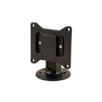 Black Desktop Mount For Lcd Holds Up To 60 Lbs