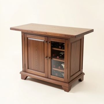 Potomac Home Bar With Wine Storage (synthetic illustration; no displayed measurements)