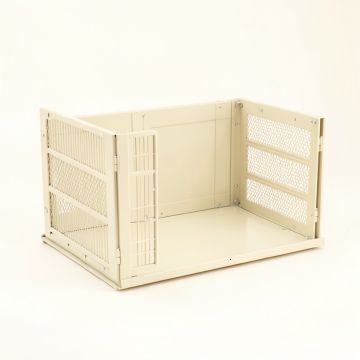 Cliff Brook Empty Furniture-Style Pet Crate - Ivory (synthetic illustration; no displayed measurements)