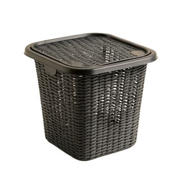 Hill Bluff Laundry Hamper - Black