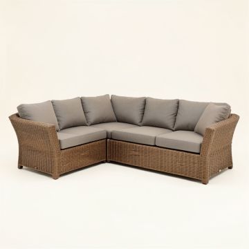 Merlyn 6 Piece Rattan Sofa Seating Group With Cushions (synthetic illustration; no displayed measurements)