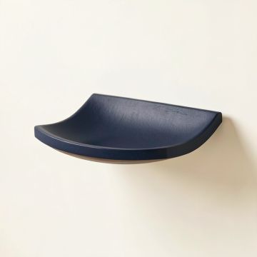 Meadow Falls Wall-Mounted Cat Perch - Navy (synthetic illustration; no displayed measurements)