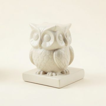 Owl Bookends (synthetic illustration; no displayed measurements)