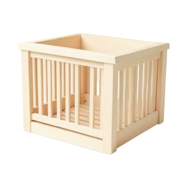 Stone Brook Empty Furniture-Style Litter Enclosure - Ivory