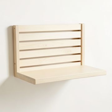 Brook Canyon Wall-Mounted Entryway Organizer Shelf - Ivory (synthetic illustration; no displayed measurements)