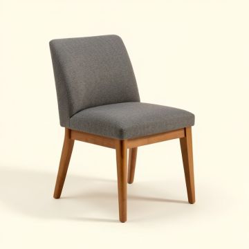 Hobart Fabric Solid Wood Side Chair (synthetic illustration; no displayed measurements)