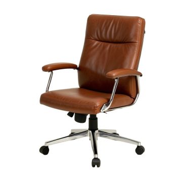Dandor Genuine Leather Conference Chair