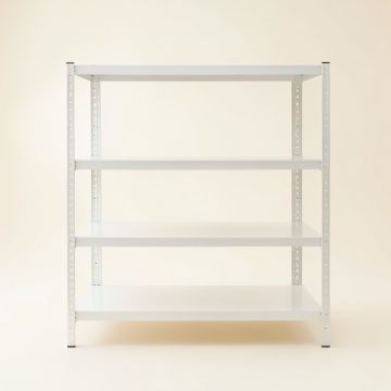 Glen Bend Empty Seed-Starting Shelving Unit Without Lights - White (synthetic illustration; no displayed measurements)