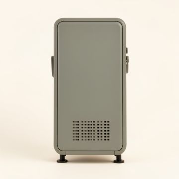 Weather Station With Jumbo Display And Clock (synthetic illustration; no displayed measurements)