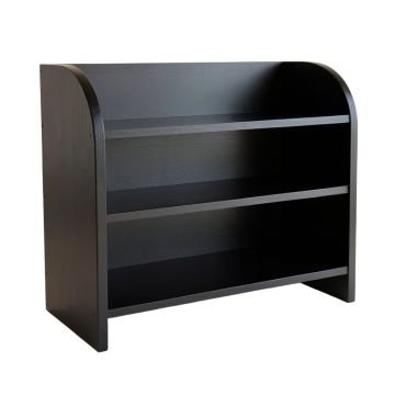 Dawn Bend Desktop Shelving Unit - Black