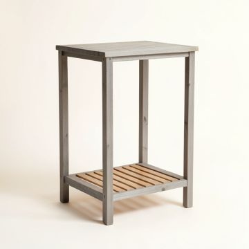 Harbor Crest Freestanding Laundry Folding Counter - Gray (synthetic illustration; no displayed measurements)