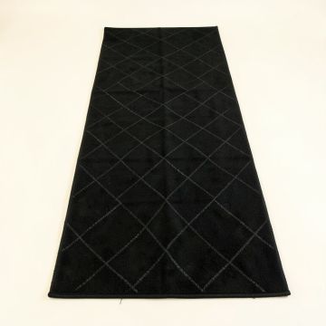 Birch Bluff Narrow Runner Rug - Black (synthetic illustration; no displayed measurements)
