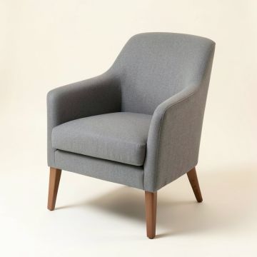 Doloritas Upholstered Parsons Chair In Gray (synthetic illustration; no displayed measurements)