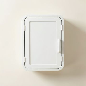 Hill Arc Wall-Mounted Laundry Cabinet (synthetic illustration; no displayed measurements)