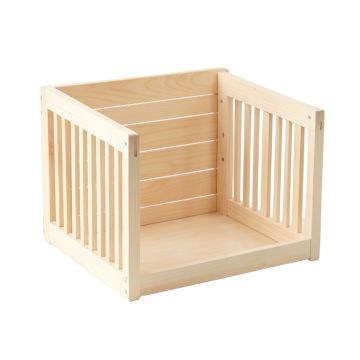Alder Bend Empty Furniture-Style Pet Crate - Ivory
