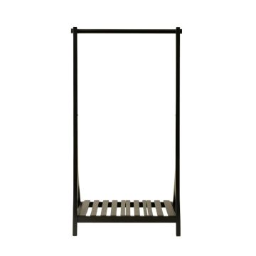 Vale Bridge Empty Garment Rack - Black