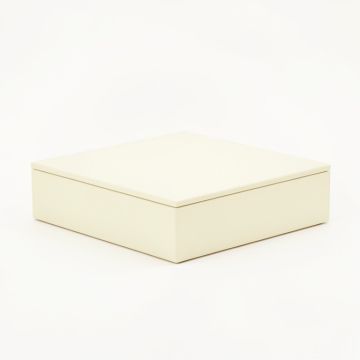 Bay Brook Desktop Monitor Riser - Cream (synthetic illustration; no displayed measurements)