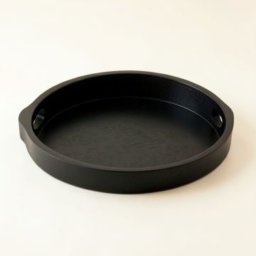 Clay Bridge Serving Tray - Black (synthetic illustration; no displayed measurements)
