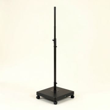 220 Lbs Patio Cantilever Umbrella Base Sand/Water Filled Square Umbrella Stand With Wheels (synthetic illustration; no displayed measurements)