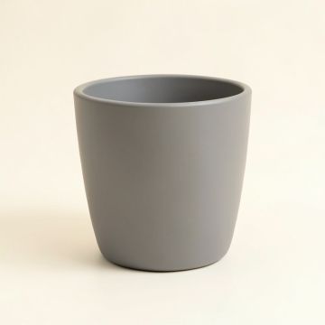 Happy Planter Planter , 14 '' X 14 '' X 13.6 '' , Continental Gray (synthetic illustration; no displayed measurements)