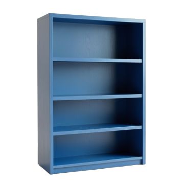 Bay Field Freestanding Bookcase - Blue