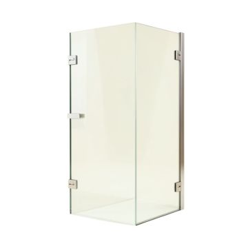 Zenith 33.75 '' W X 74 '' H Frameless Fixed Glass Panel
