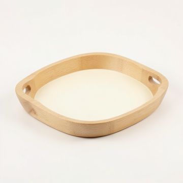 Elm Canyon Serving Tray - Cream (synthetic illustration; no displayed measurements)