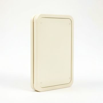 Rowan Bend Narrow Outdoor Storage Bench - Cream (synthetic illustration; no displayed measurements)