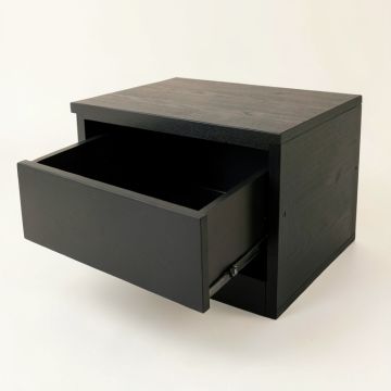 Ash Branch Under-Desk Drawer Unit - Black (synthetic illustration; no displayed measurements)