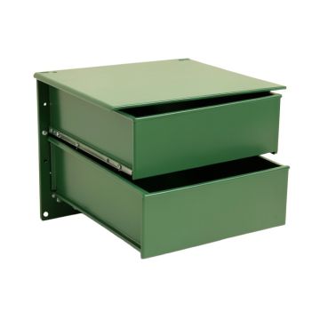 Stone Crest Under-Desk Drawer Unit - Green
