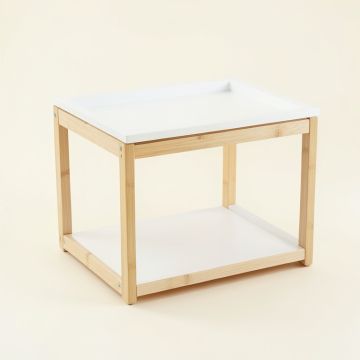 Maple Bridge Empty Coffee-Station Organizer - White (synthetic illustration; no displayed measurements)