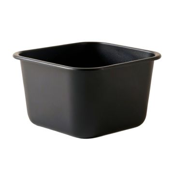 Dune Bend Empty Raised Planter - Black