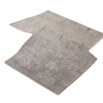 Willilams Casual Hand-Tufted Wool Gray Area Rug